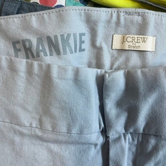 J. Crew Frankie Gray Bermuda Chino Shorts Size 12 - Picture 2 of 4